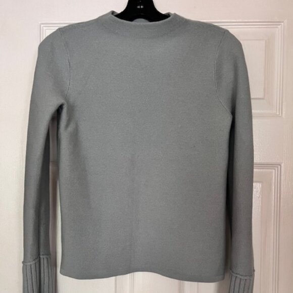 Club Monaco Light Blue 100% Wool Sweater Sz M in Excellent Condition - Picture 1 of 3